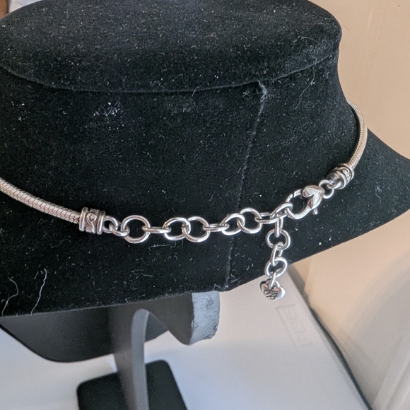 Brighton 'Spellbound' Silver Necklace with Intricate Pendant - Picture 4 of 4